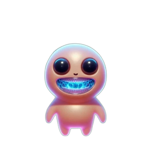 creature, robot, animal, face transparent PNG cut-out