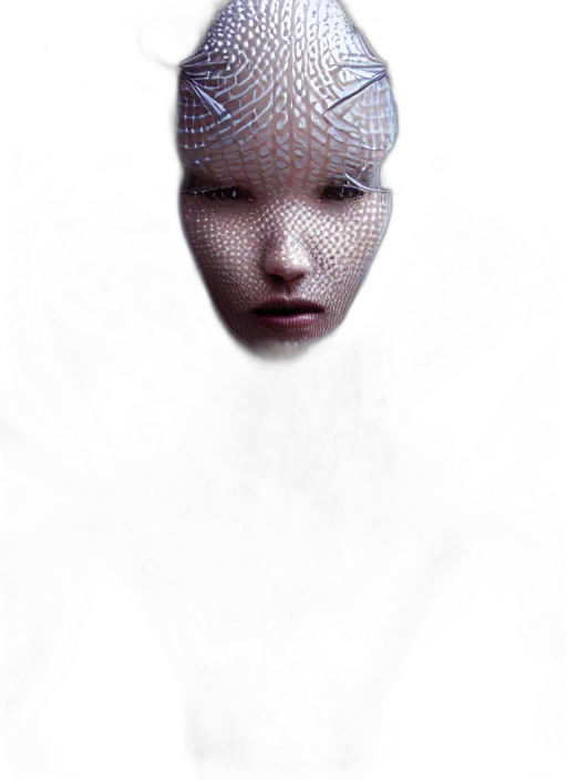 mask, face, robot, creature transparent PNG cut-out