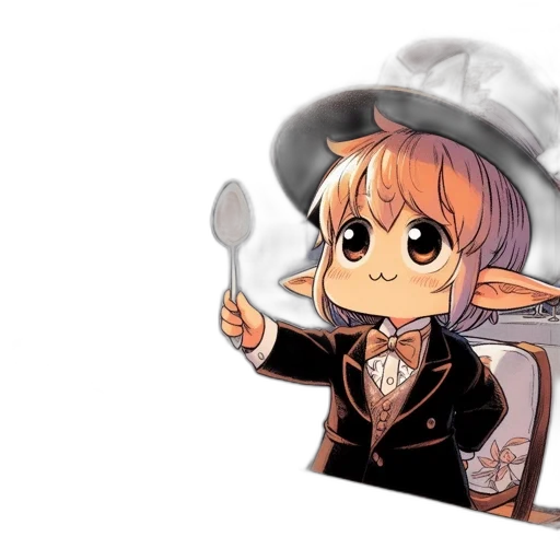 food, staff, hat, weapon transparent PNG cut-out