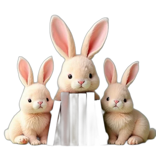 animal, 3d render, concept art, photorealistic transparent PNG cut-out