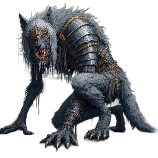 creature, animal, dragon, staff transparent PNG cut-out