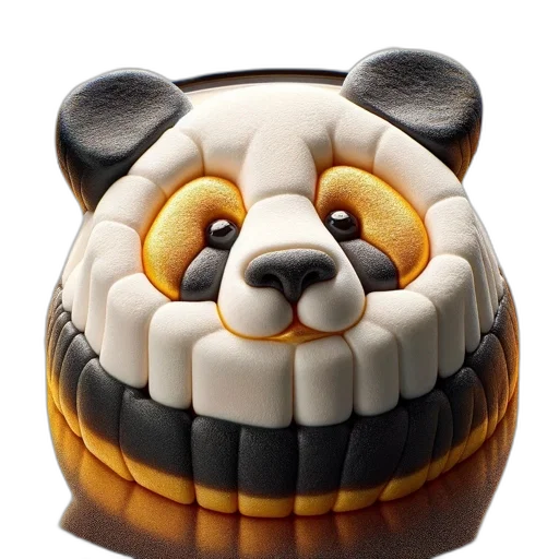 3d render, photorealistic, lifelike-looking, dessert transparent PNG cut-out