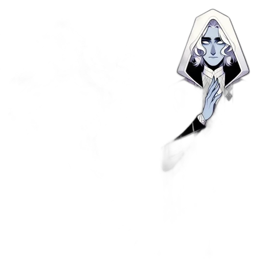 jewelry, staff, hair, mask transparent PNG cut-out