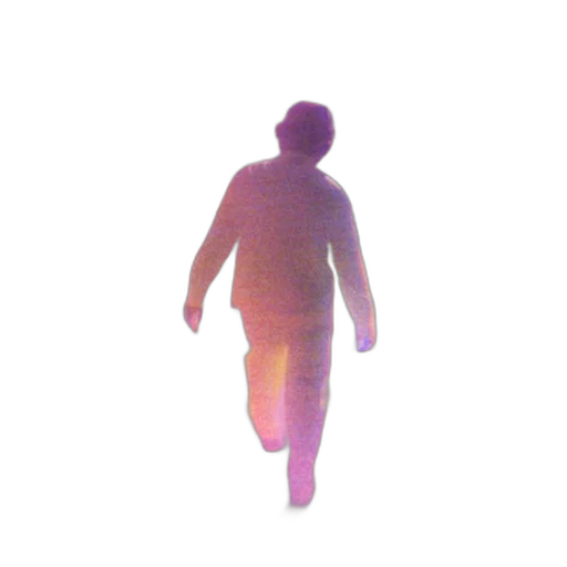 creature, robot, jacket, staff transparent PNG cut-out