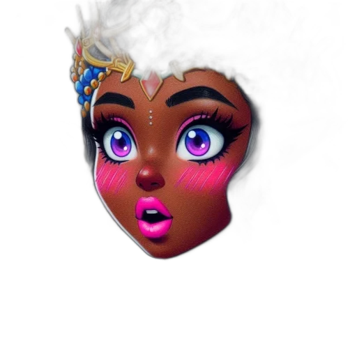 mask, face, crown, jewelry transparent PNG cut-out