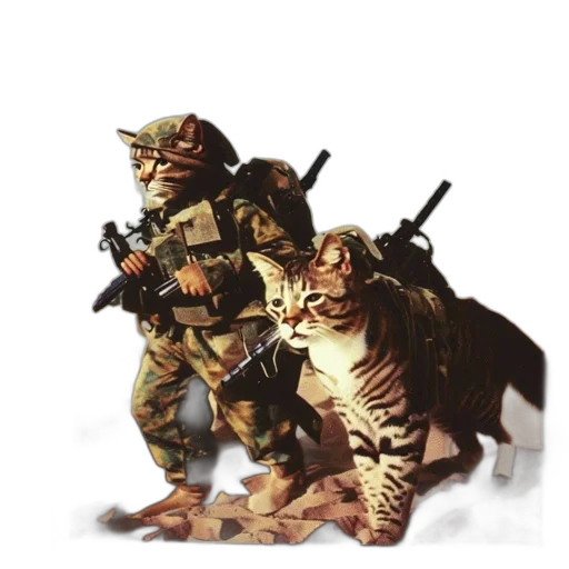 animal, weapon, concept art, 3d render transparent PNG cut-out