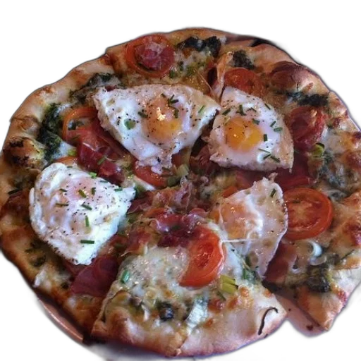 food, 3d render, photorealistic, pizza transparent PNG cut-out