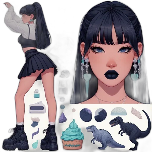 creature, concept art, fantasy art, anime transparent PNG cut-out