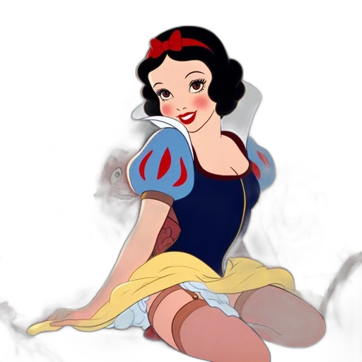 dress, cartoon, comic book art, concept art transparent PNG cut-out
