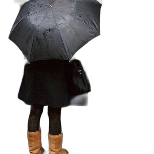 umbrella, dress, jacket, hat transparent PNG cut-out