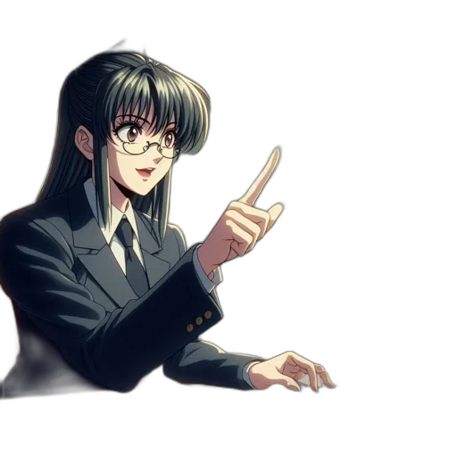 staff, weapon, jacket, anime transparent PNG cut-out
