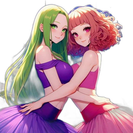dress, anime, pixel art, fantasy art transparent PNG cut-out