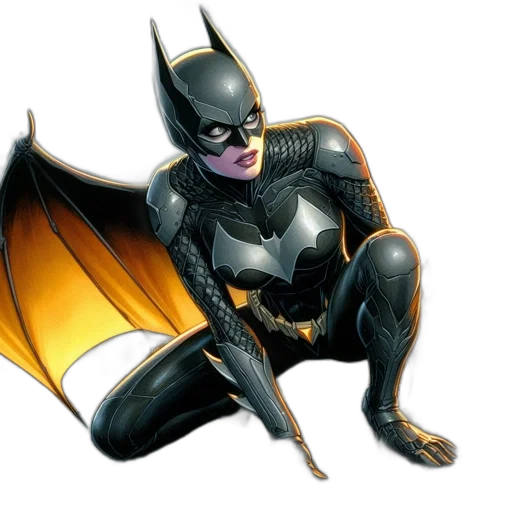 comic book art, concept art, photorealistic, 3d render transparent PNG cut-out