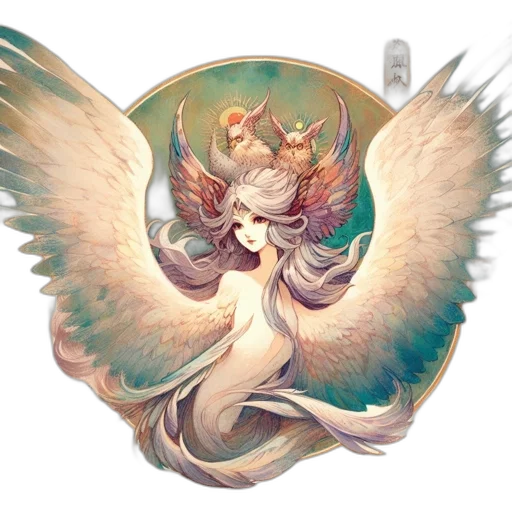 dragon, staff, fantasy art, concept art transparent PNG cut-out