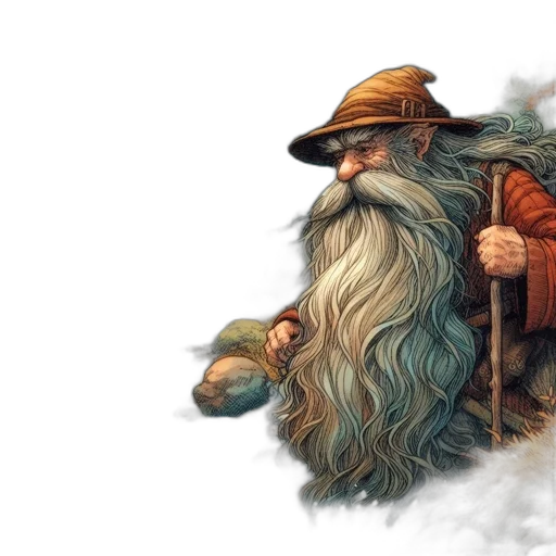 hat, fantasy art, concept art, watercolor transparent PNG cut-out