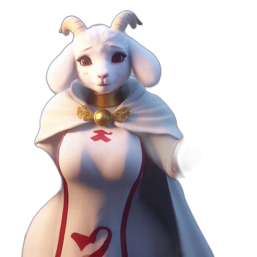 dress, staff, concept art, 3d render transparent PNG cut-out