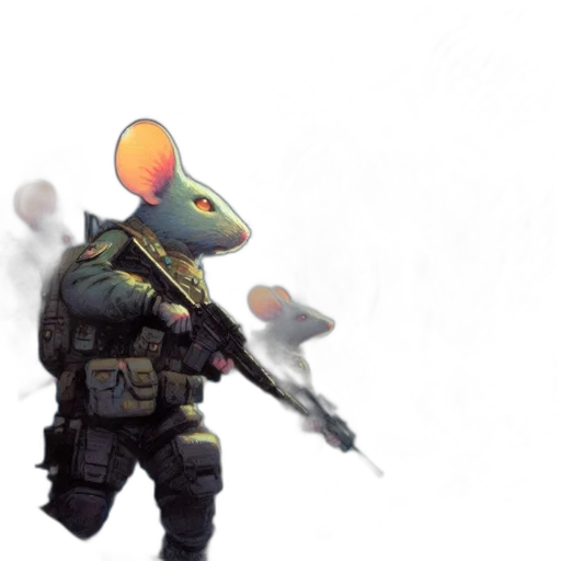 weapon, animal, jacket, creature transparent PNG cut-out