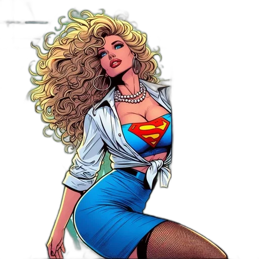 comic book art, concept art, cartoon, pixel art transparent PNG cut-out