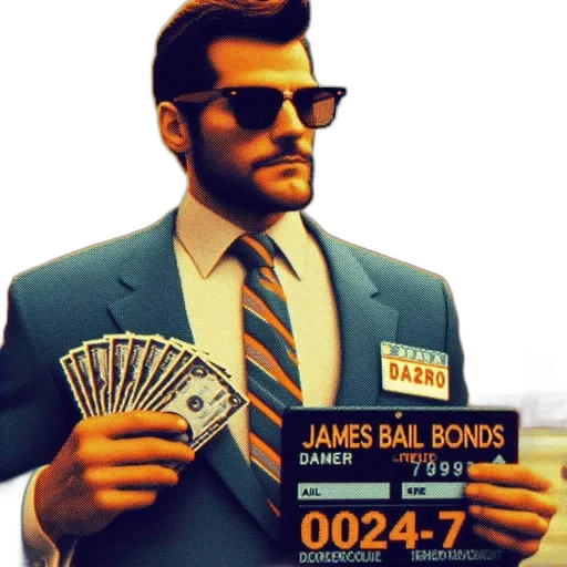 man, blue, suit, holds transparent PNG cut-out