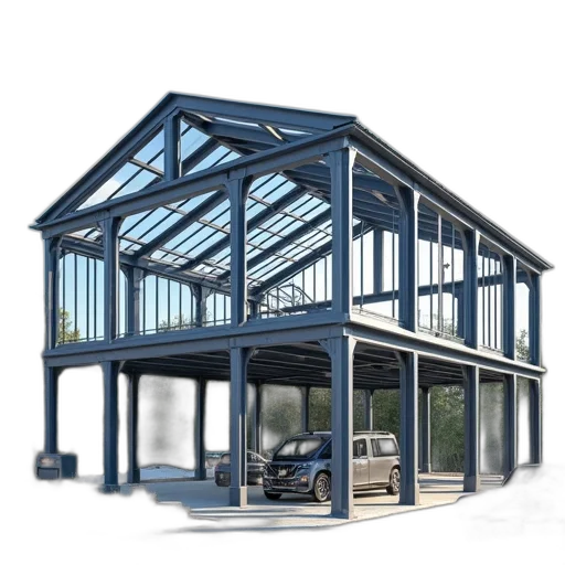 building, 3d render, concept art, photorealistic transparent PNG cut-out