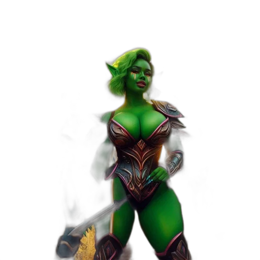 staff, fantasy art, concept art, 3d render transparent PNG cut-out