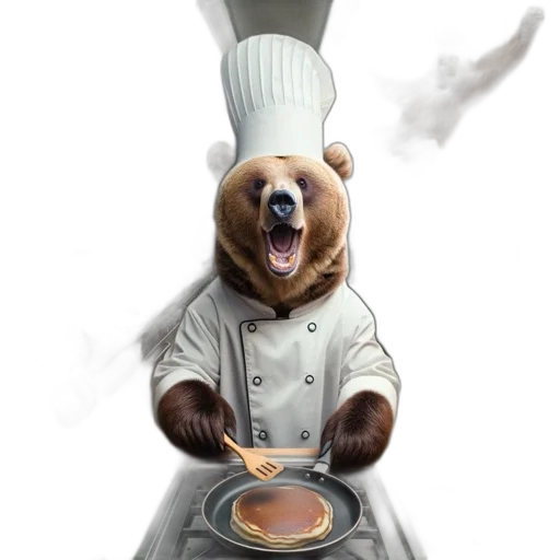 food, staff, concept art, photorealistic transparent PNG cut-out