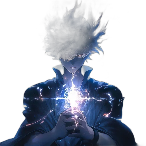 dragon, hair, staff, creature transparent PNG cut-out