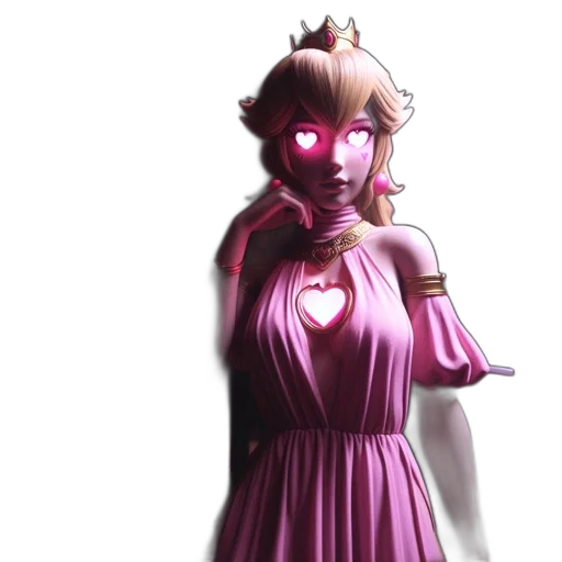 dress, staff, crown, mask transparent PNG cut-out