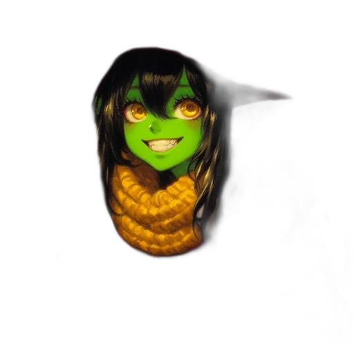 mask, creature, staff, dragon transparent PNG cut-out
