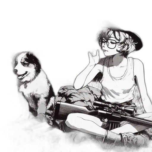 weapon, animal, staff, cartoon transparent PNG cut-out