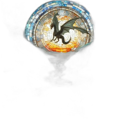 jewelry, dragon, crown, fantasy art transparent PNG cut-out