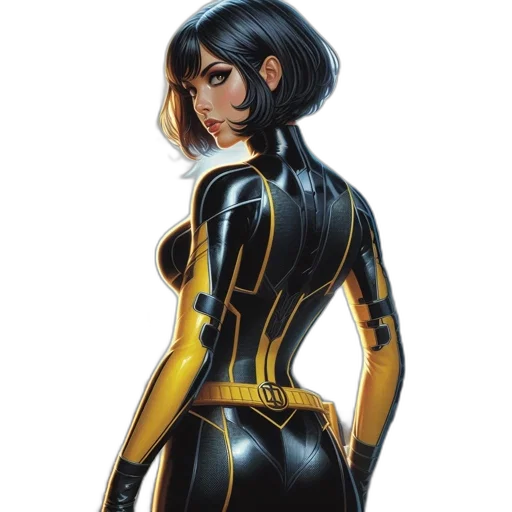 dress, comic book art, concept art, fantasy art transparent PNG cut-out