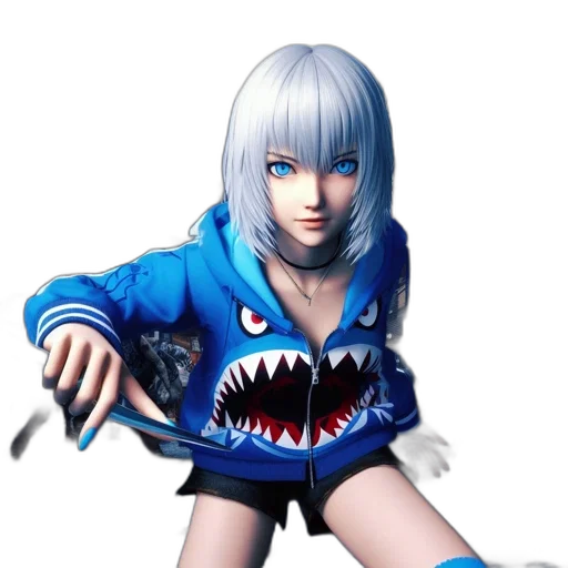 jacket, creature, weapon, concept art transparent PNG cut-out