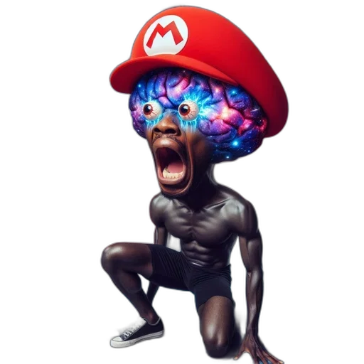 creature, mask, hat, face transparent PNG cut-out