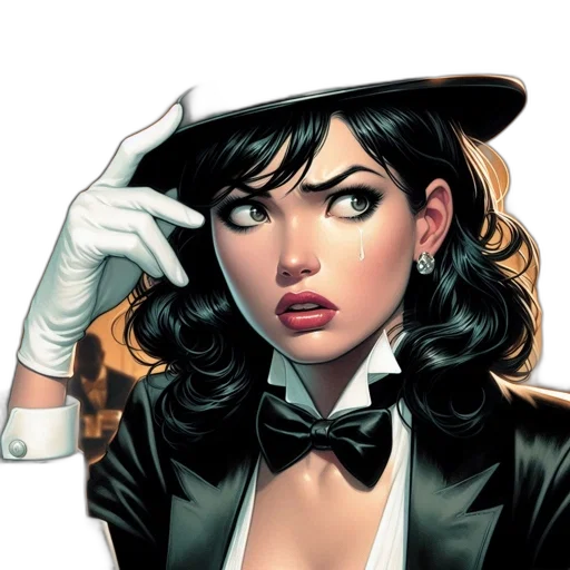 comic book art, concept art, cartoon, intensely transparent PNG cut-out