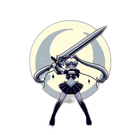 sword, staff, weapon, robot transparent PNG cut-out