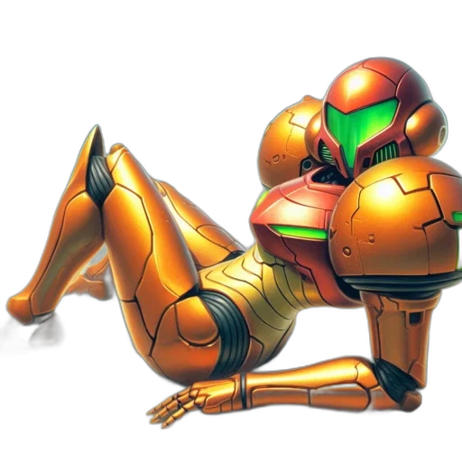 robot, weapon, concept art, 3d render transparent PNG cut-out