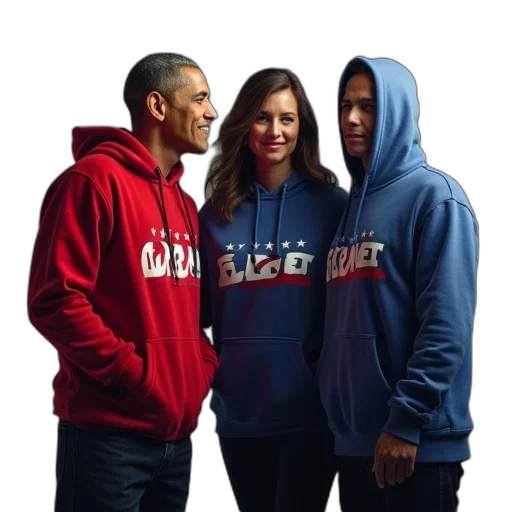 jacket, obama, romney, coming transparent PNG cut-out