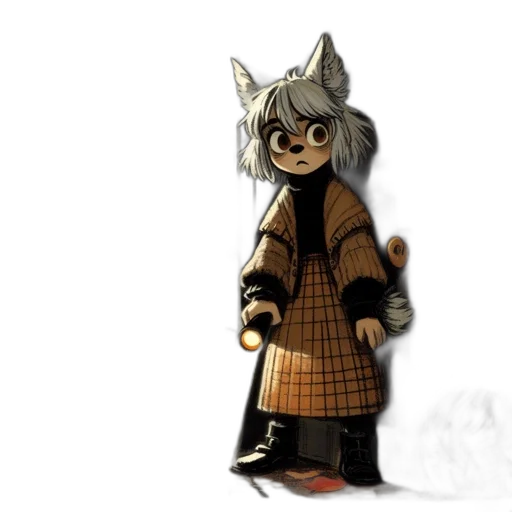 staff, mask, creature, animal transparent PNG cut-out
