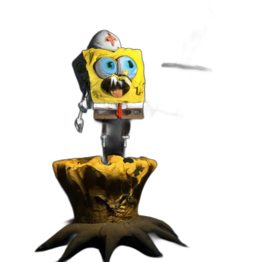 robot, staff, weapon, sword transparent PNG cut-out