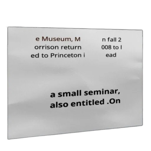 poster, small, seminar, princeton transparent PNG cut-out