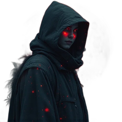 jacket, mask, face, cyberpunk transparent PNG cut-out