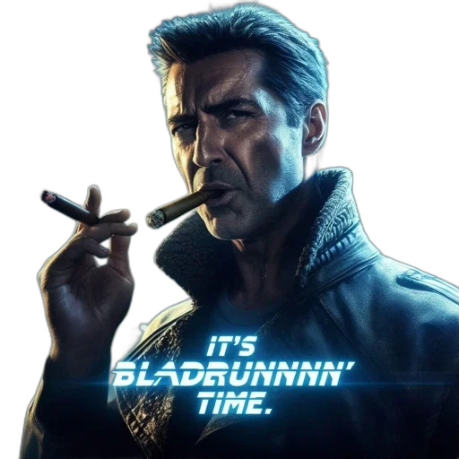 jacket, cyberpunk, comic book art, concept art transparent PNG cut-out