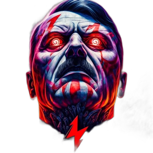 face, mask, comic book art, concept art transparent PNG cut-out