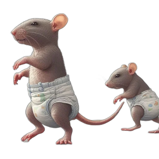 animal, jacket, concept art, 3d render transparent PNG cut-out
