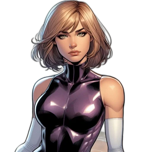 comic book art, concept art, cartoon, fantasy art transparent PNG cut-out