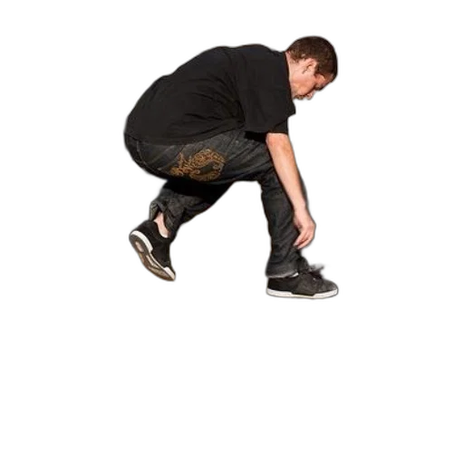shoes, jacket, staff, creature transparent PNG cut-out