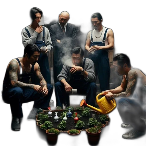 concept art, photorealistic, oil painting, fantasy art transparent PNG cut-out