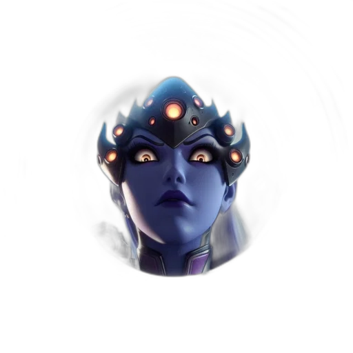 face, mask, staff, robot transparent PNG cut-out