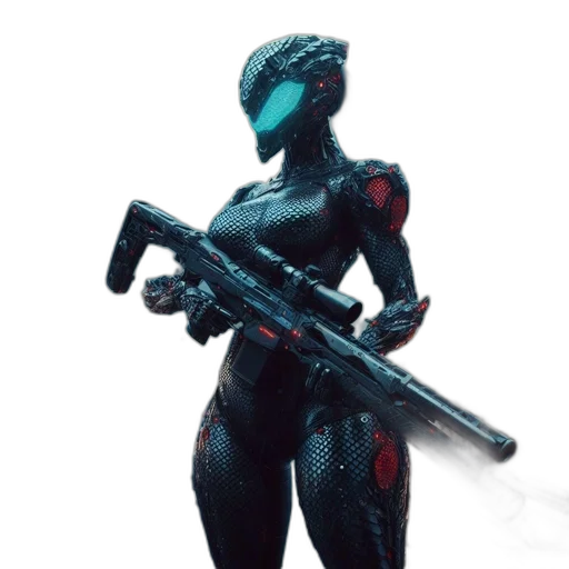 robot, weapon, sword, staff transparent PNG cut-out